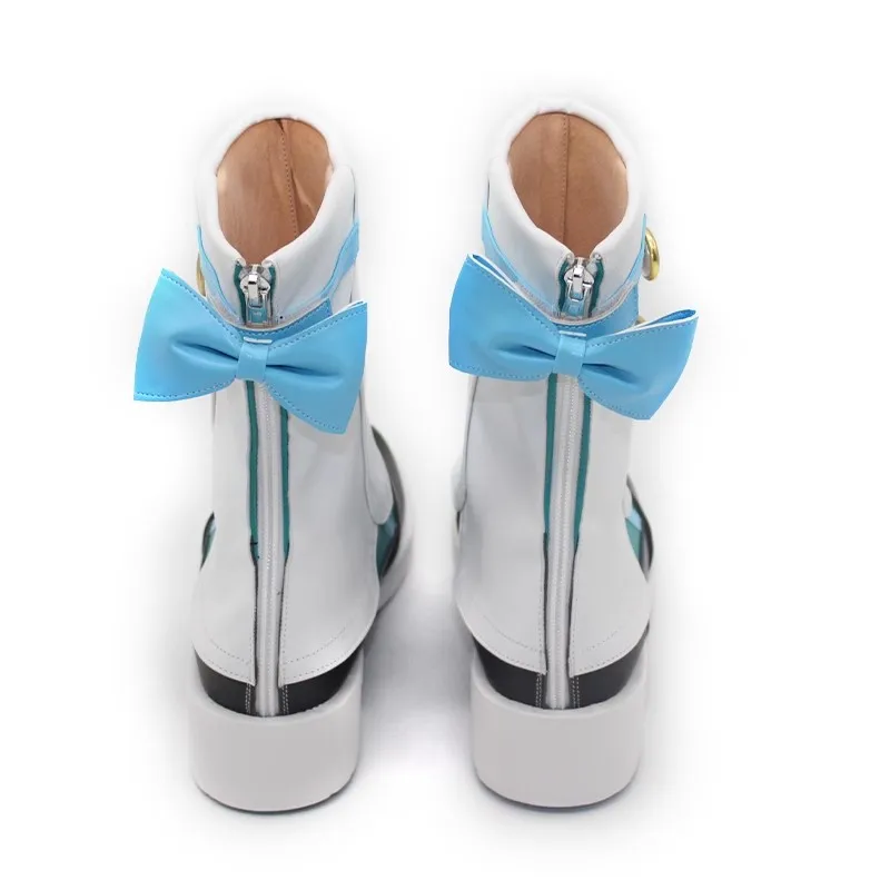 Аниме Genshin Impact Sigewinne, обувь для косплея, Ботинки из искусственной кожи, Genshin Sigewinne, обувь для костюмов для женщин и девочек Изображение 1