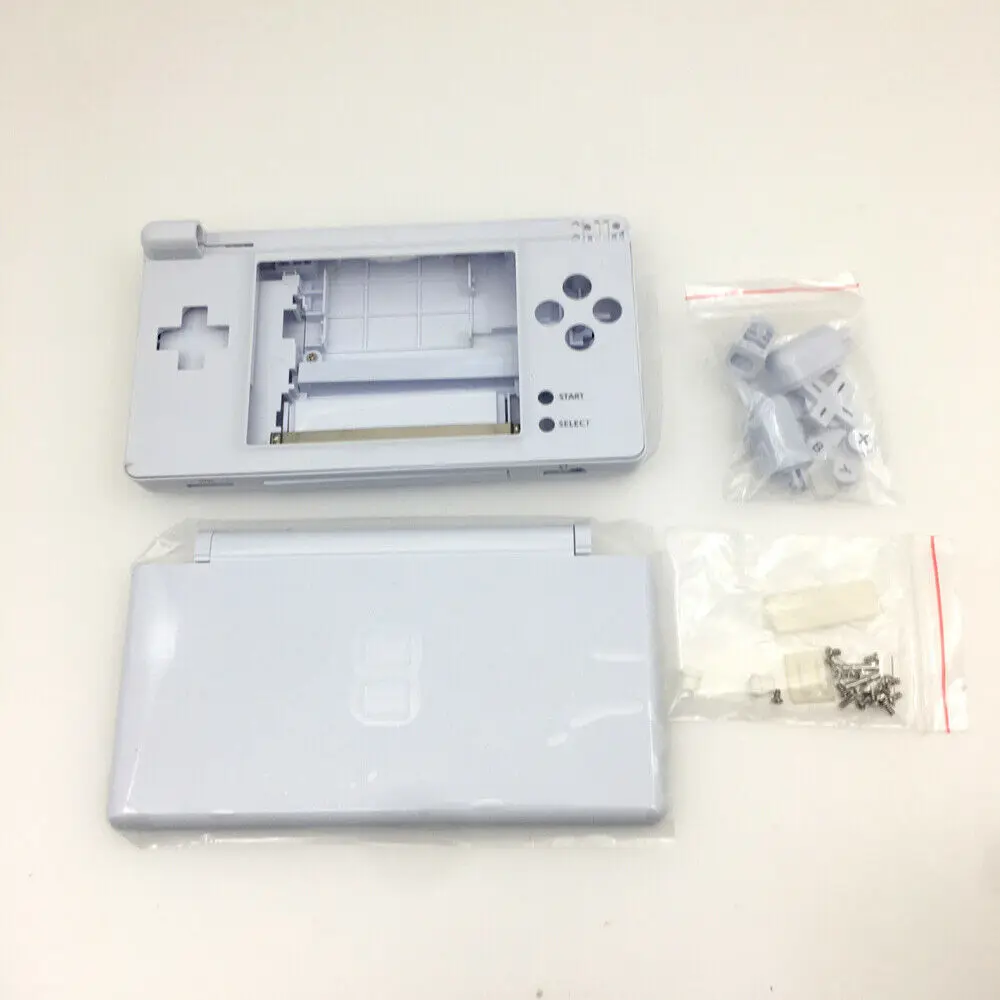Сменная белая крышка корпуса в сборе + набор отверток для Nintendo DS Lite NDSL Изображение 1