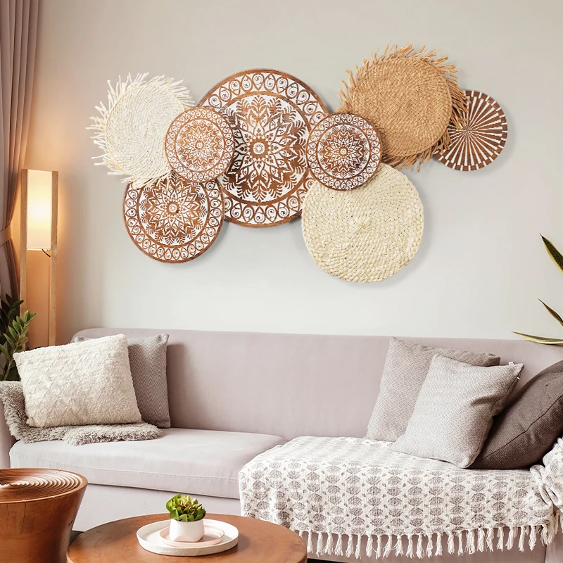 Украшение стен в марокканском стиле, подвесной диван, изголовье кровати, фон для домашнего отдыха, настенное украшение, изображение ресторана Изображение 1