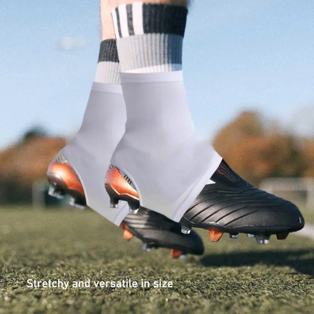 Футбольные эластичные гетры, сверхмягкие гетры, устойчивые к скольжению, высокоэластичные чехлы для футбольных бутс, необходимые виды спорта для футбола Изображение 1