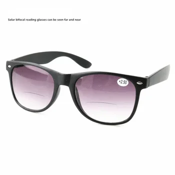 Бифокальные очки для чтения Солнцезащитные очки/ очки для пресбиопии HD бифокальные очки Удобные очки для наблюдения вдаль и вблизи