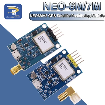 Плата разработки модуля спутникового позиционирования GPS NEO-6m NEO-7M 7M для микроконтроллера Arduino STM32 C51 51 MCU