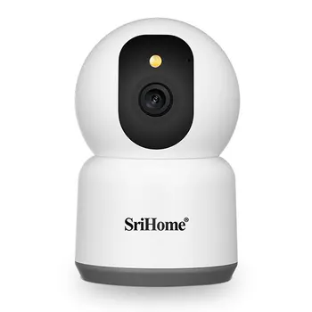 Srihome SH038 4MP 1440P Полноцветная Беспроводная PTZ IP Купольная Камера AI Humanoid Cry Detection Домашняя Безопасность CCTV Радионяня