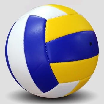 1шт Волейбол № 5 Волейбольный Водонепроницаемый 20,5 см Мягкий герметичный мяч для соревнований по пляжным тренировкам в помещении Легкий