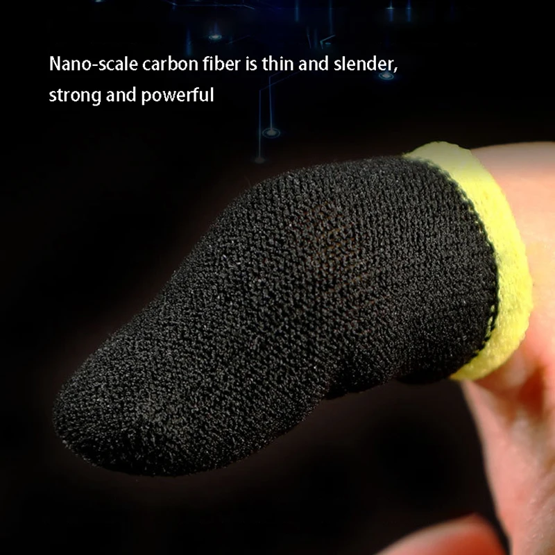 18-контактные втулки для пальцев из углеродного волокна для мобильных игр PUBG (12 шт.) Изображение 2