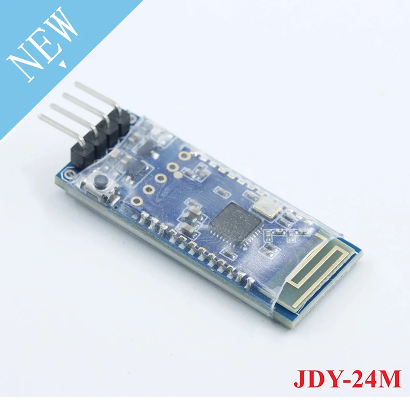 JDY-24M Bluetooth 5.0 Сетчатый модуль Zigbee BLE JDY-24 Master Slave Через базовую пластину С кнопками Изображение 2