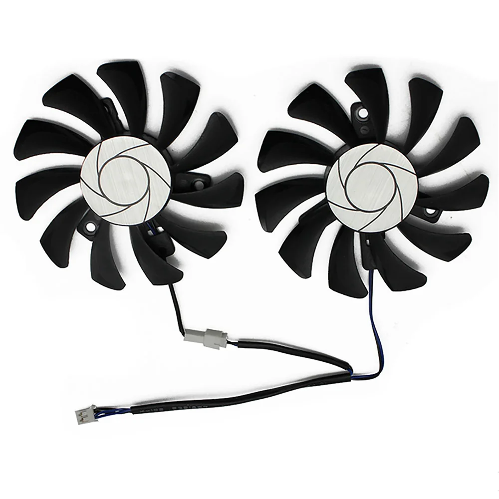 Применимый вентилятор охлаждения, сменный вентилятор графического кулера для MSI GTX1050Ti 1050 4GT OC 2G/ 4G Изображение 2