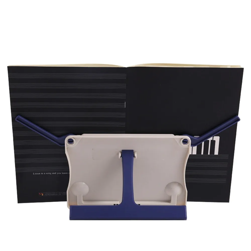 Противоскользящая накладка из ПВХ, настольный пюпитр, прочный ABS, предотвращающий близорукость, Подставка для пианино, подставка для планшета, музыкальный инструмент Изображение 2