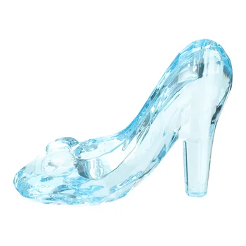 Изысканная Хрустальная обувь Прозрачные синие декоры для обуви Декоративное украшение для обуви