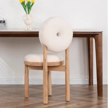 Деревянные стулья для гостиной, Белые Переносные Дизайнерские Современные кресла для гостиной, балкон, Sedie Cucina Мебель для дома MQ50KT