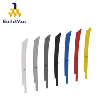 BuildMOC 98137 длинный нож 1x10 для строительных блоков, деталей, поделок, классические брендовые подарочные игрушки
