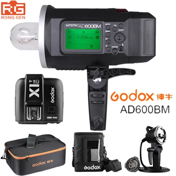 Godox AD600BM 600 Вт HSS 1/8000 2.4 G Беспроводная наружная вспышка для фотосъемки + триггер X1T-C + AD-H600 + PB-600 + CB-09 Комплект для Canon