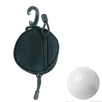Стандартная сумка для хранения мячей для гольфа, кошелек для мальчиков из ткани Оксфорд, мини-кошелек для серфинга, водонепроницаемый брелок, карман на молнии, принадлежности для активного отдыха