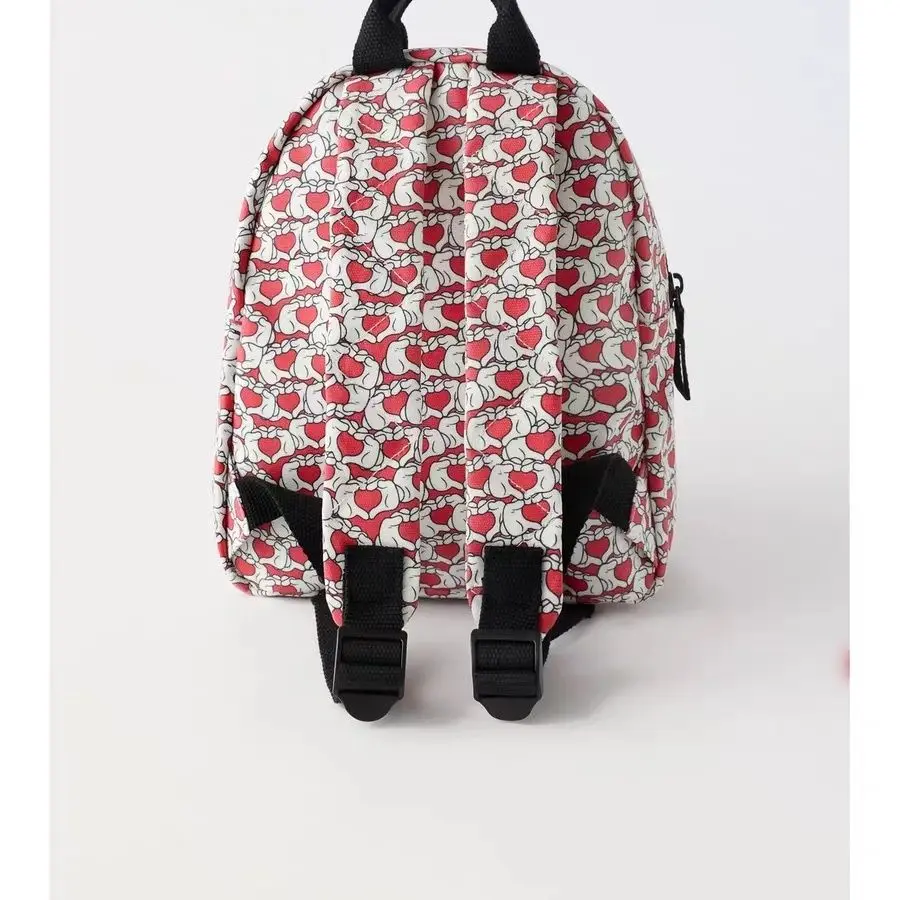 28X24X12 см Сумка через плечо с рисунком Диснея, рюкзак, Милая Школьная сумка с Минни для маленьких девочек, подарок для детей в детском саду Изображение 3