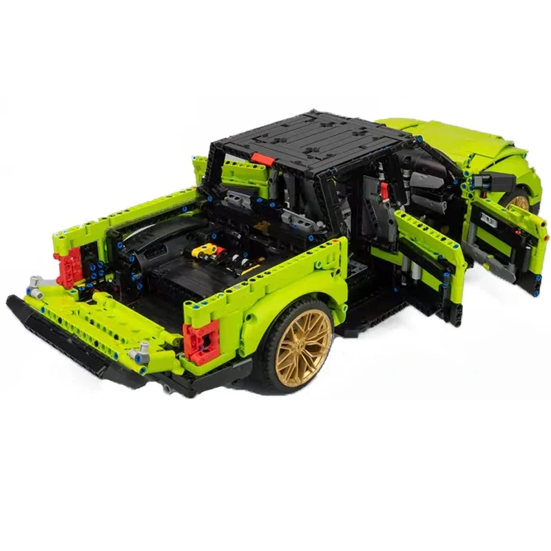 Классический пикап Moc-78624 F150 City Buggy Подходит для 42115b Детских игрушек, Сращивающих Строительные блоки, Рождественский Подарок Изображение 3
