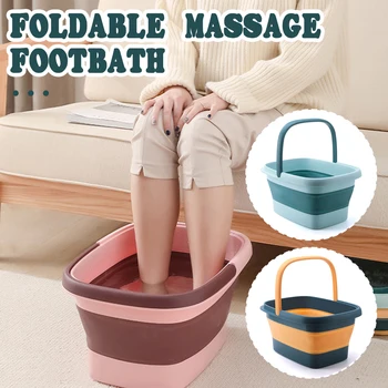 Домашняя ванночка для ног, компактное многоцелевое ведро для ванны для ног для дома