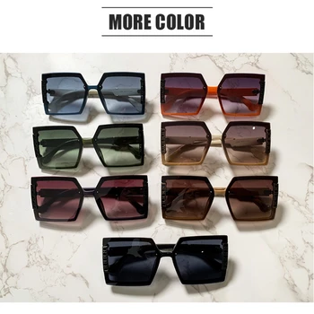 Модные солнцезащитные очки для путешествий, женская мода 2023, модные солнцезащитные очки в большой оправе, Персонализированные солнцезащитные очки для уличных фотографий