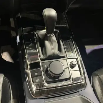 Наклейка для отделки панели передач салона автомобиля LHD Mazda cx-30 2019 2020, автомобильные аксессуары