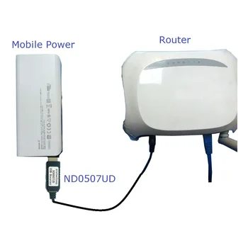 От 5 В до 9 В/12 В USB A к DC 5,5*2,1 мм Повышающий Напряжение Постоянного тока Кабель для Arduino UNO MEGA2560 Wifi Router Mobile Power