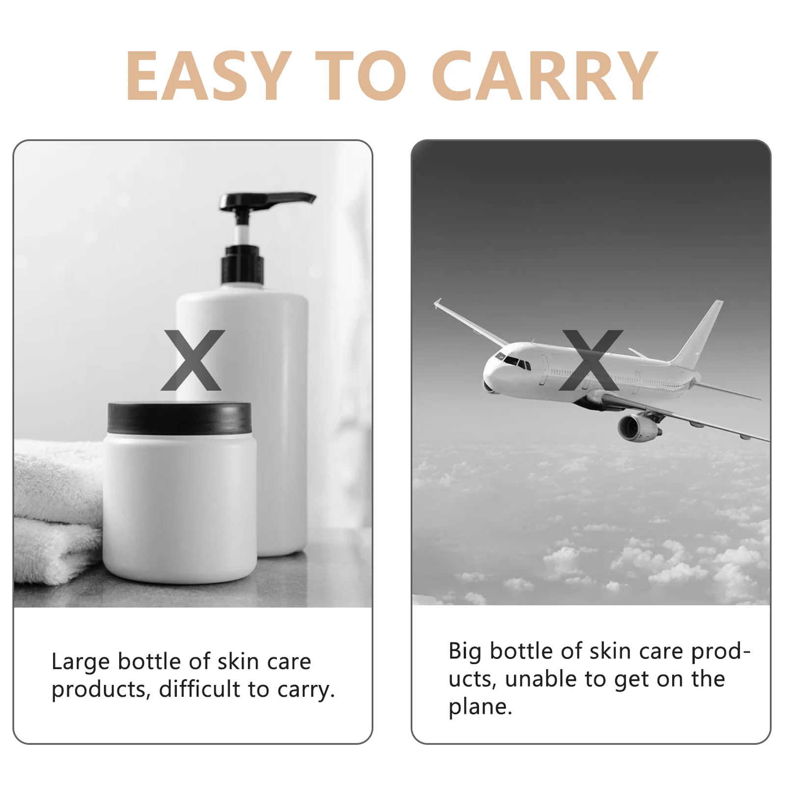 3 шт. Силиконовый скруббер для мытья тела в бутылках для путешествий, контейнер для туалетных принадлежностей, разлив лосьона в бутылки Изображение 4