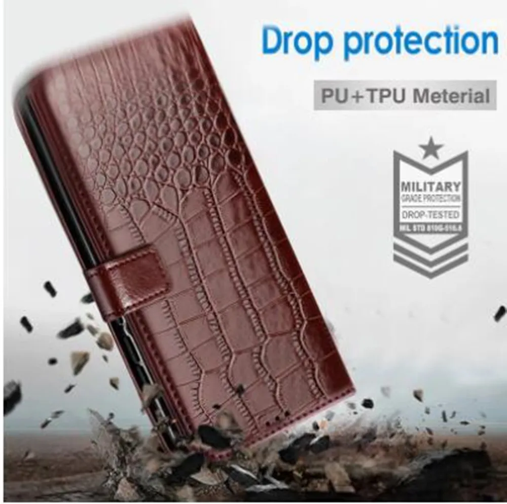 Роскошный Кожаный Чехол-бумажник Для Телефона Xiaomi Redmi 9C С NFC M2006C3MNG 6,53 