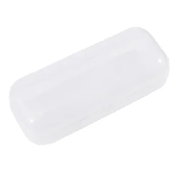 Жесткий футляр для очков, устойчивый к сжатию, Прямоугольная коробка для солнцезащитных очков из прозрачного пластика