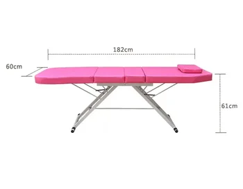 Портативный Складной стол для салонных процедур, профессиональная высококачественная массажная кровать для спа-салона красоты