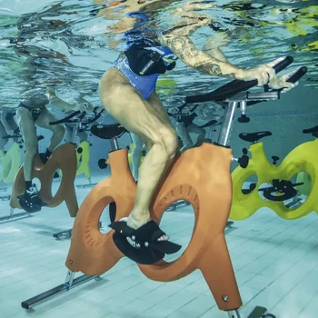 Аквапарк Подводный спорт Инновационный и функциональный дизайн Подводный велосипед Водный велотренажер PE Алюминиевый Водный спиннинг Велосипед