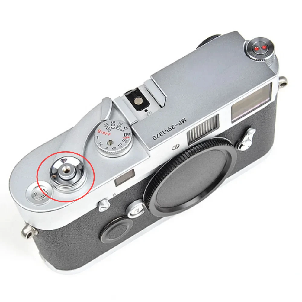 16 мм Металлическая Кнопка Мягкого Спуска Затвора Камеры Для Fujifilm Fuji XT20 X100F X-T2 X100T X-T10 X20 Для серии Leica M Изображение 5