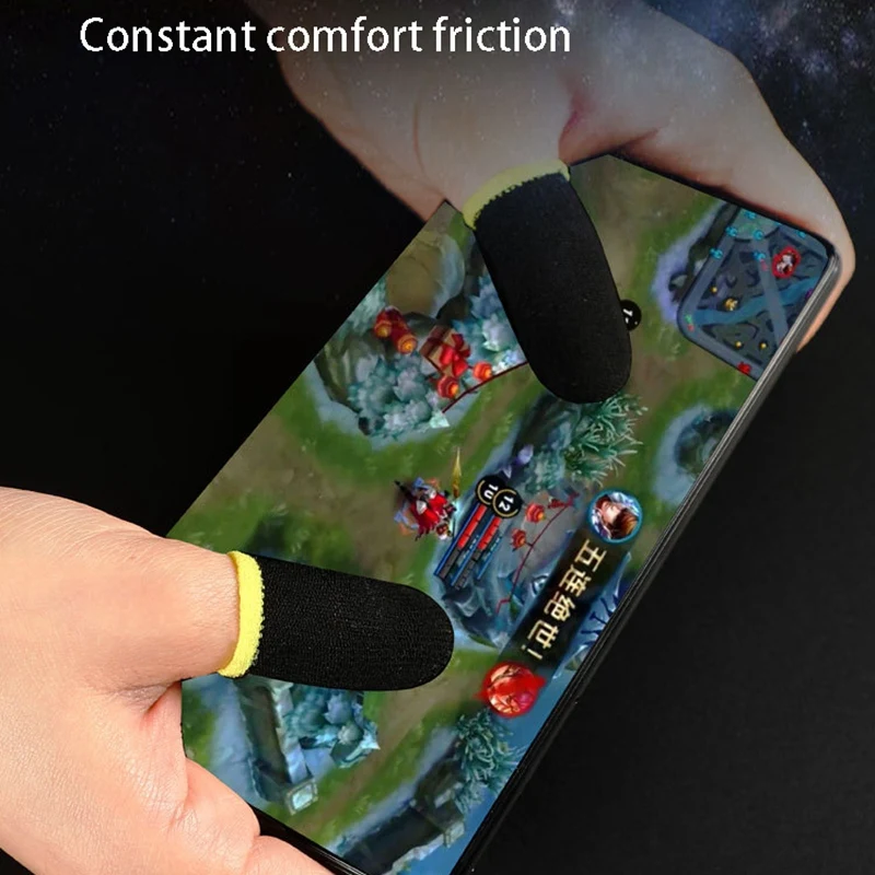 18-контактные втулки для пальцев из углеродного волокна для мобильных игр PUBG (12 шт.) Изображение 5