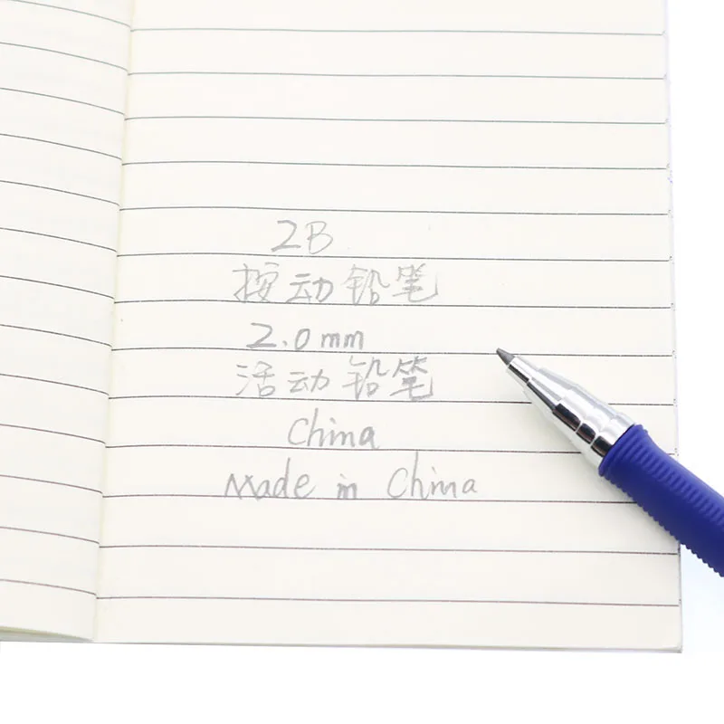Автоматический карандаш 2,0 мм для письма рисования дизайна Живописи Механический карандаш Цветные заправки Канцелярские школьные принадлежности Изображение 5