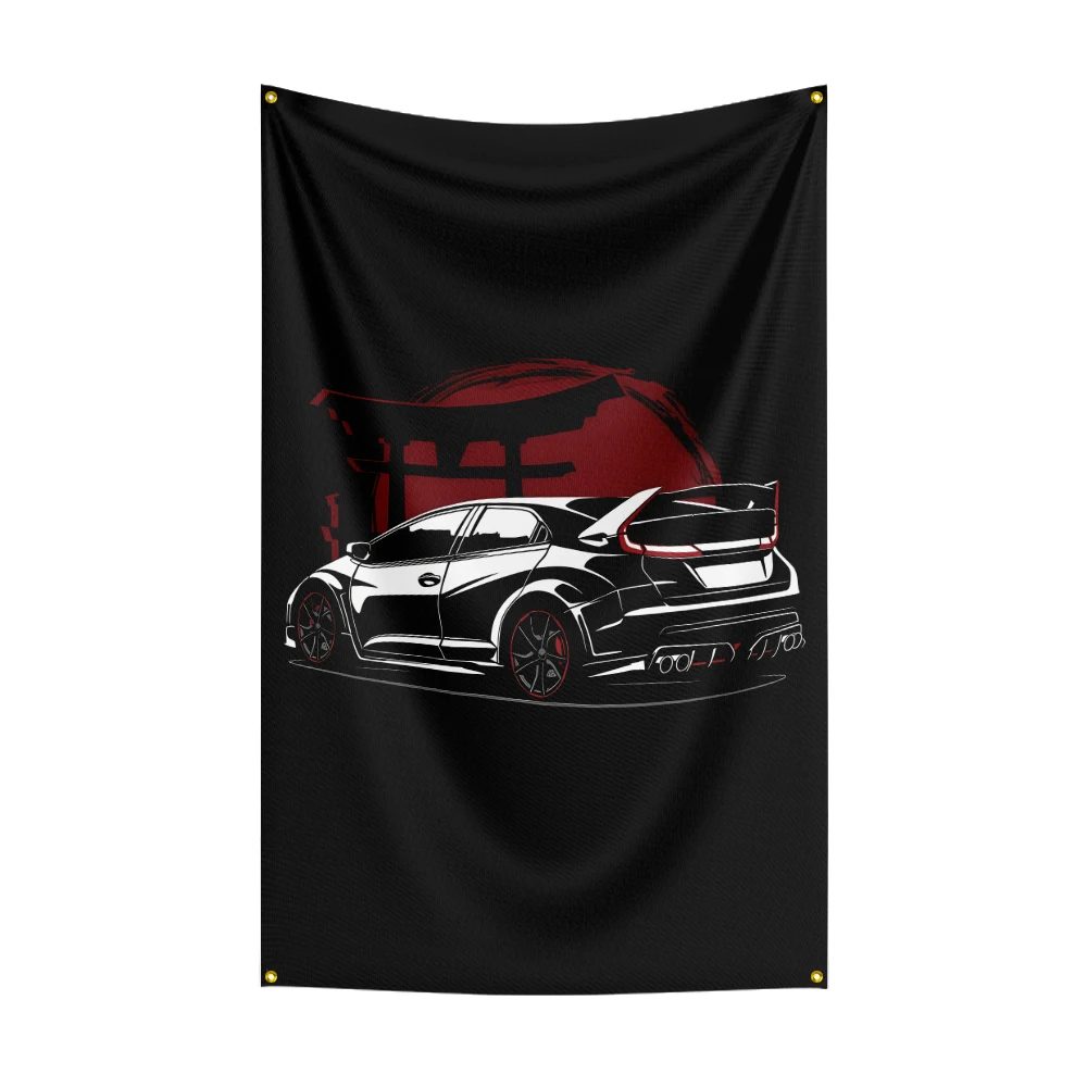 Автомобильный Баннер с Принтом из Полиэстера Typer Flag размером 3X5 Футов Для Декора Изображение 5