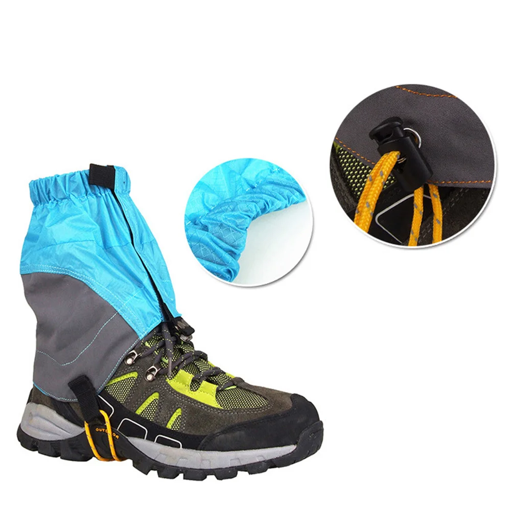 Легкие гетры, походные чехлы для ног, низкие дышащие накладки на лодыжке, Регулируемый ход Изображение 5