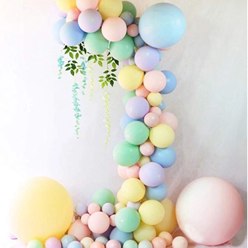 Украшение для вечеринки в виде свадебной арки с воздушным шаром, детский душ, 106 шт., набор для украшения воздушным шаром, комплект гирлянд Изображение 5