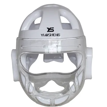 Белый шлем для тиквондо протектор для тхэквондо шлем для каратэ экипировка шлем для мма муай тай бокса защита головы защита головного убора