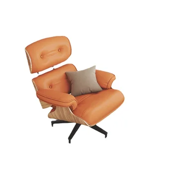 ZL Кресло с откидной спинкой для гостиной, балкона, Одноместное кресло для отдыха, бытовой Вращающийся диван