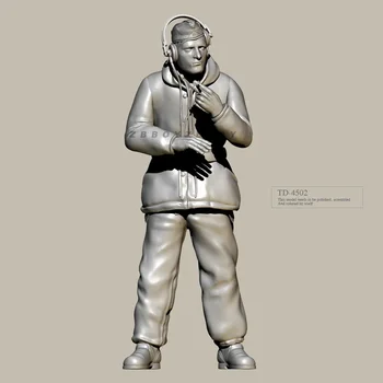 наборы моделей солдата из смолы 50 мм 1/35 бесцветные и самосборные фигурки (3D печать) TD-4502/3D