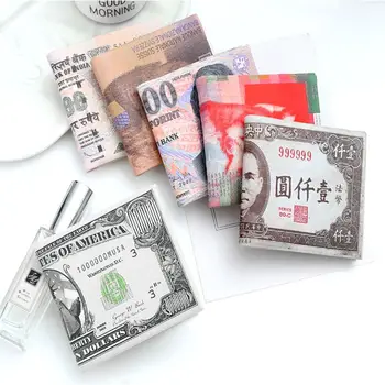 Складные кошельки для иностранной валюты, креативные ретро-кошельки из искусственной кожи, 2-х кратные Многофункциональные ультратонкие карманные кошельки на открытом воздухе