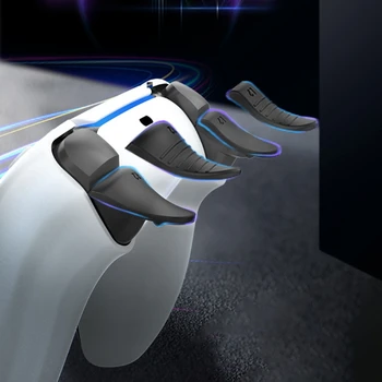 Удлинитель противоскользящего триггера L2 R2, комплект кнопок аналогового удлинителя, совместимый с играми и аксессуарами для контроллера PS5