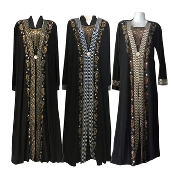Плюс Размер Женщины Дети Абая Ислам Халат Арабская Одежда Хиджаб Турецкий Индийский Кафтан Исламское Молитвенное Платье Мусульманские Платья С Хиджабом