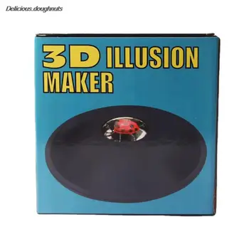 Создатель иллюзий 3D Волшебного зеркала Mirage, Создатель черных голограмм, Параболический отражатель для детей, образовательные, научные, забавные игрушки для игр