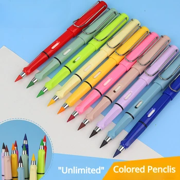 12 цветов, неограниченный набор карандашей, без чернил, карандаш для детей, канцелярские принадлежности, инструмент для рисования, новые технологии, школьные принадлежности