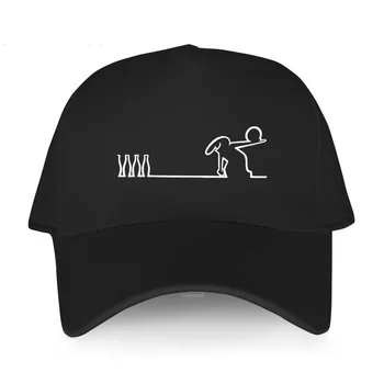 Новая мужская шляпа для отдыха и комфортного солнечного света La Linea, шар для боулинга, хлопковые кепки с принтом, дышащая уличная бейсболка для подростков