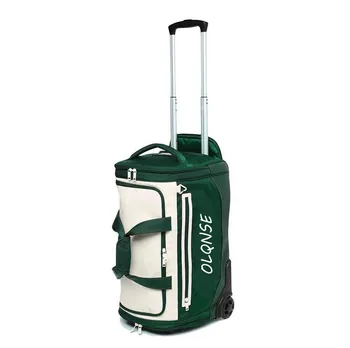 Новая сумка для гольфа Boston на колесиках 2024 года выпуска, легкая холщовая сумка для гольфа с роликами, сумка для одежды для гольфа