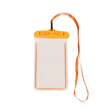 Сумки для плавания Водонепроницаемая сумка со светящимся подводным чехлом Чехол для телефона для iphone 6 6s 7 универсальный для всех моделей 3,5 дюйма -6 дюймов