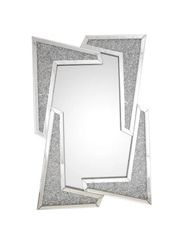 Декоративное зеркало для веранды в скандинавском стиле специальной формы, современное простое роскошное зеркало для ванной комнаты, настенное украшение, подвесное зеркало