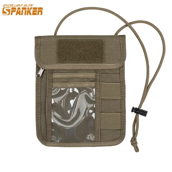 ПРЕВОСХОДНЫЙ чехол для удостоверения личности ELITE SPANKER Tactical, Накладной шейный ремешок, сумка для хранения кредитных карт, шейный ремешок, практичный держатель для карт