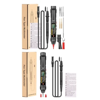 Цифровой мультиметр типа ручки с автоматическим изменением тока 6000 Ом Непрерывность диода