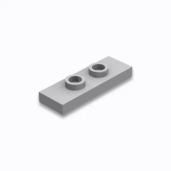 1 Шт. Пластина Buildings Blocks 34103, модифицированная 1 x 3 с 2 шипами (двойная перемычка) Объемная модульная игрушка GBC для высокотехнологичного набора MOC
